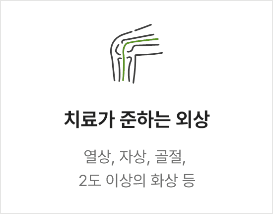 치료가 준하는 외상